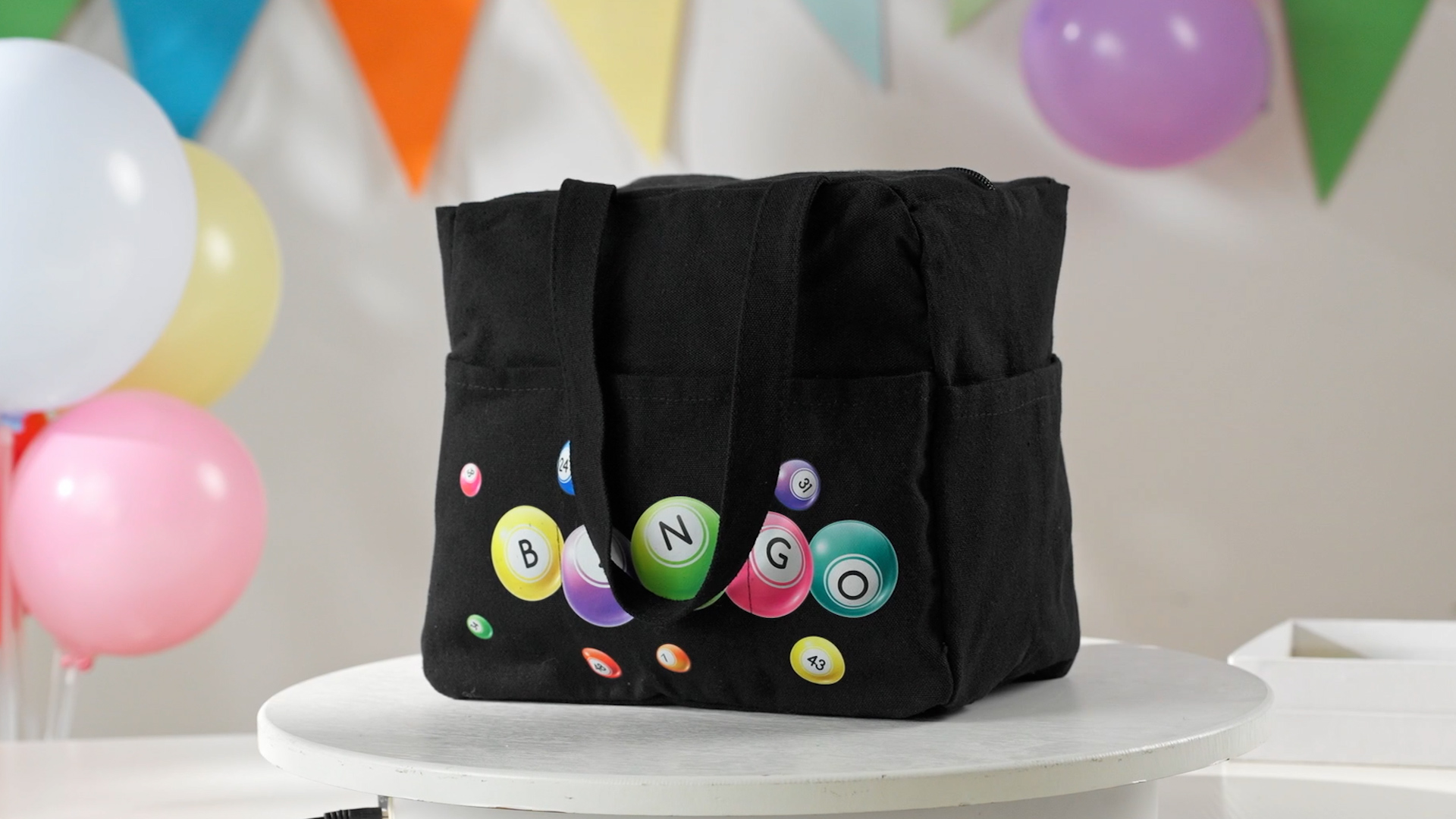 Amazon.com : Windyun Bingo Bags Large with 10 Pockets for Daubers